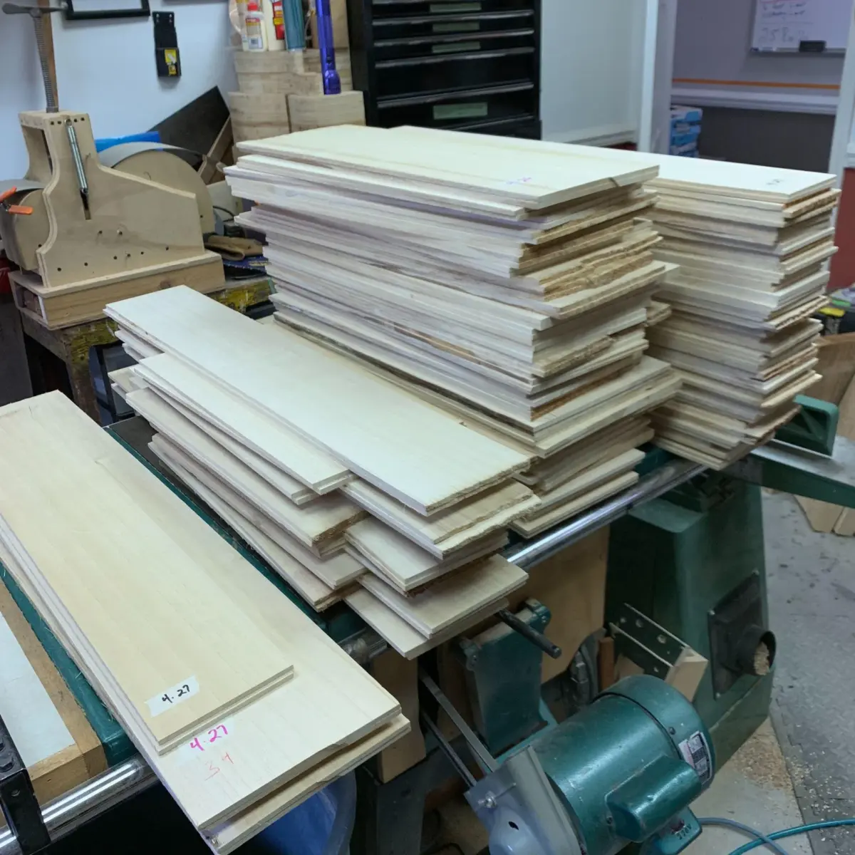 Finished sets of Carter Paulownia